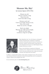 Hagenberg: Measure Me, Sky!