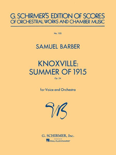 洋楽 SUFFERATORY Barber: Knoxville, Summer of 1915 – Ficks Music