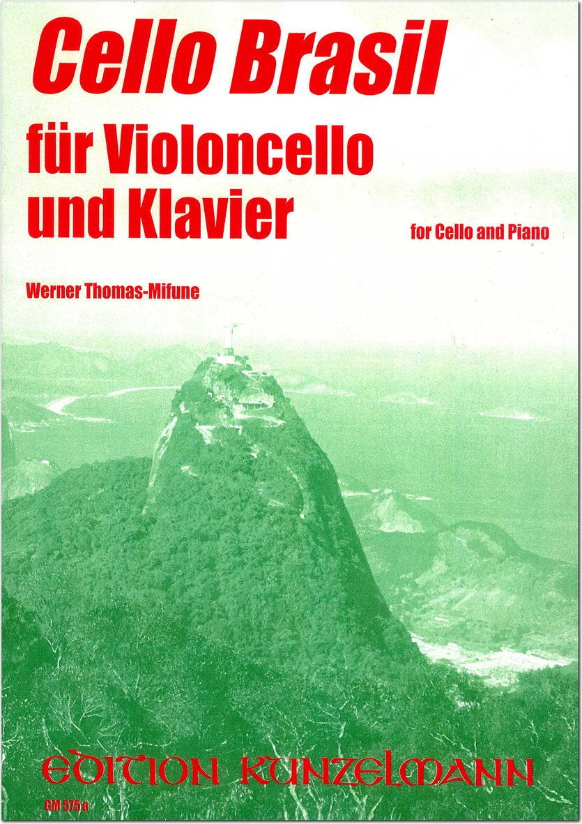 Cello Brasil for cello & piano