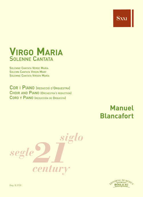 Blancafort: Virgo Maria