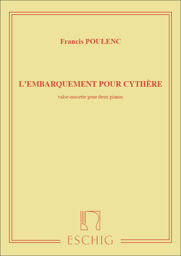 Poulenc: L'Embarquement pour Cythère – Ficks Music