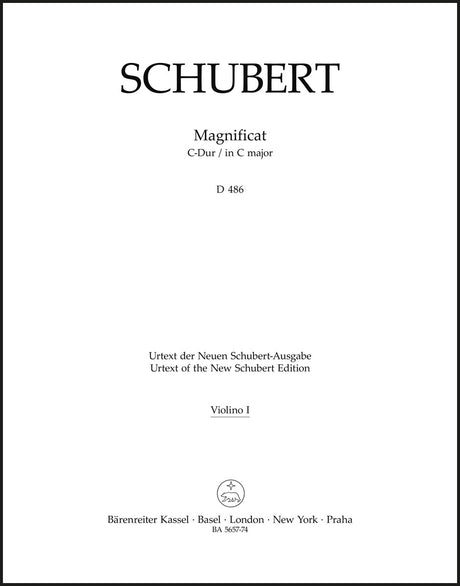 Schubert: Magnificat in C Major, D 486