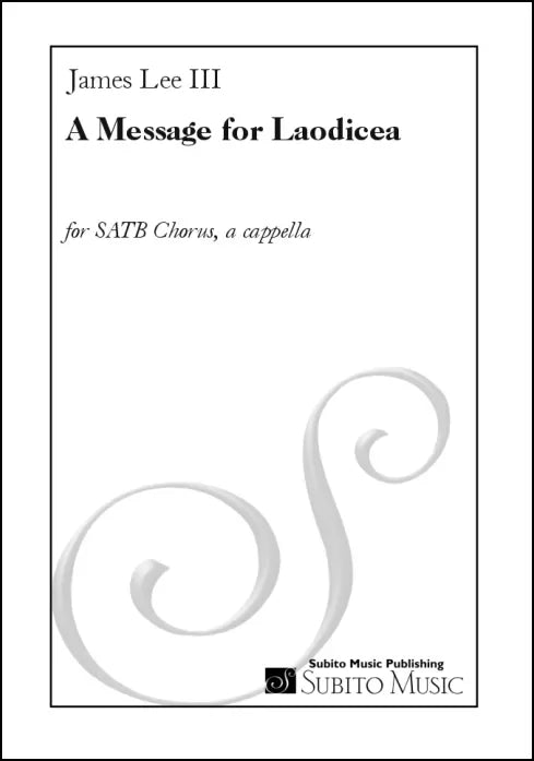 Lee: A Message for Laodicea