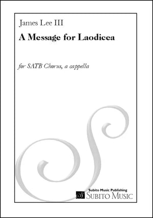 Lee: A Message for Laodicea