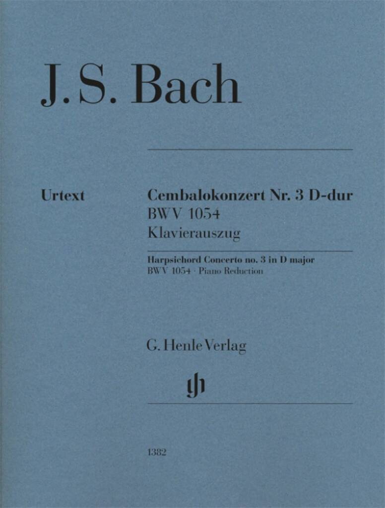 Bach: Harpsichord Concerto No. 3 in D Major, BWV 1054