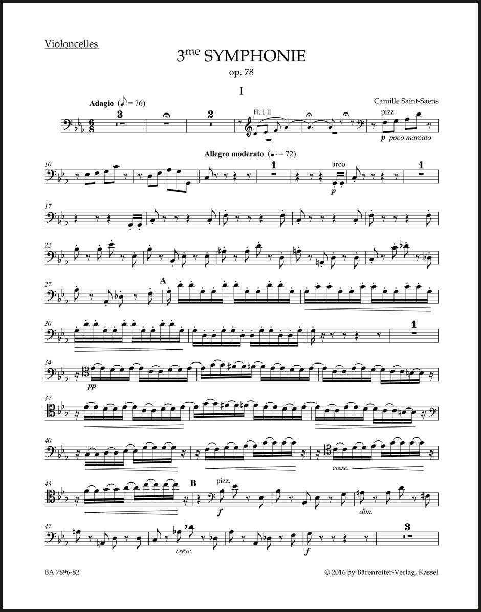 Saint-Saëns: Symphony No. 3 in C Minor, Op. 78 – Ficks Music
