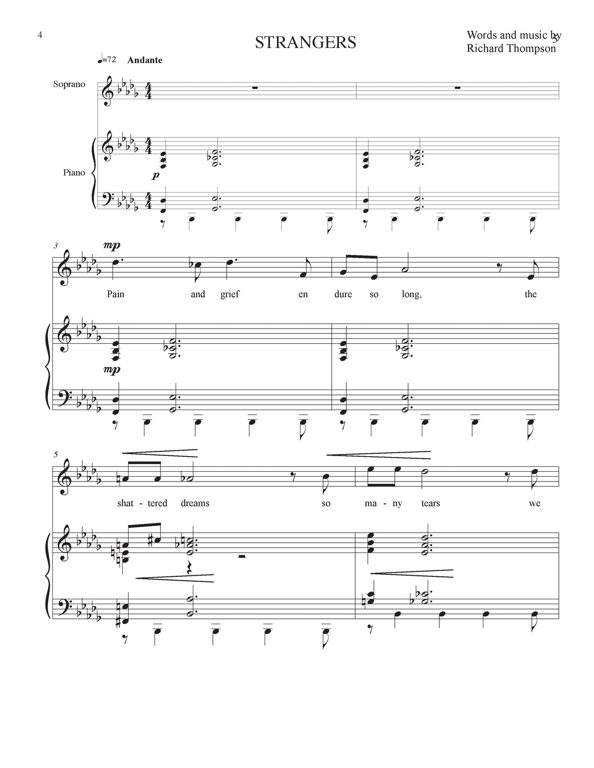 Thompson: Songs of Passion