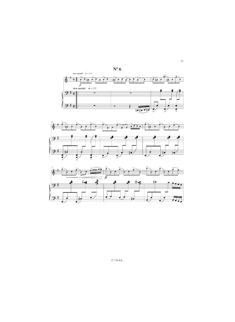 Piazzolla: Tango-Études (for flute and piano)