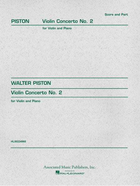 Piston: Violin Concerto No. 2