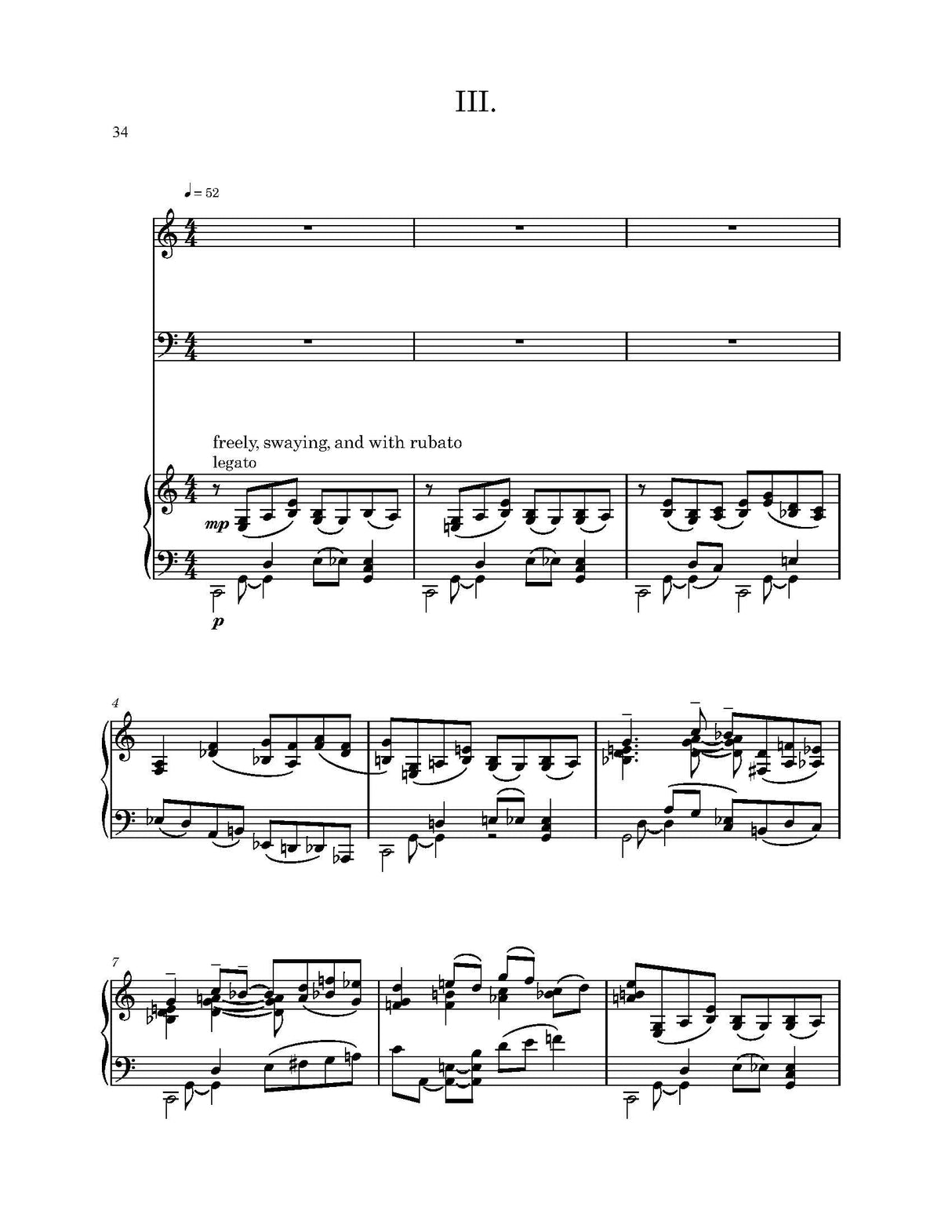 S. Block: Piano Trio