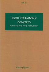 Stravinsky: Concerto for Piano and Wind Instruments