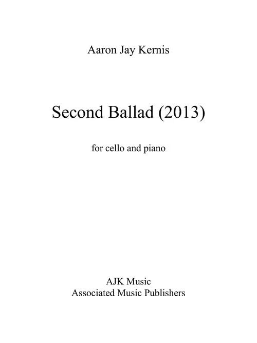 Kernis: Second Ballad