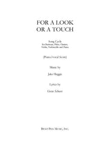 Heggie: For a Look or a Touch (Song Cycle)