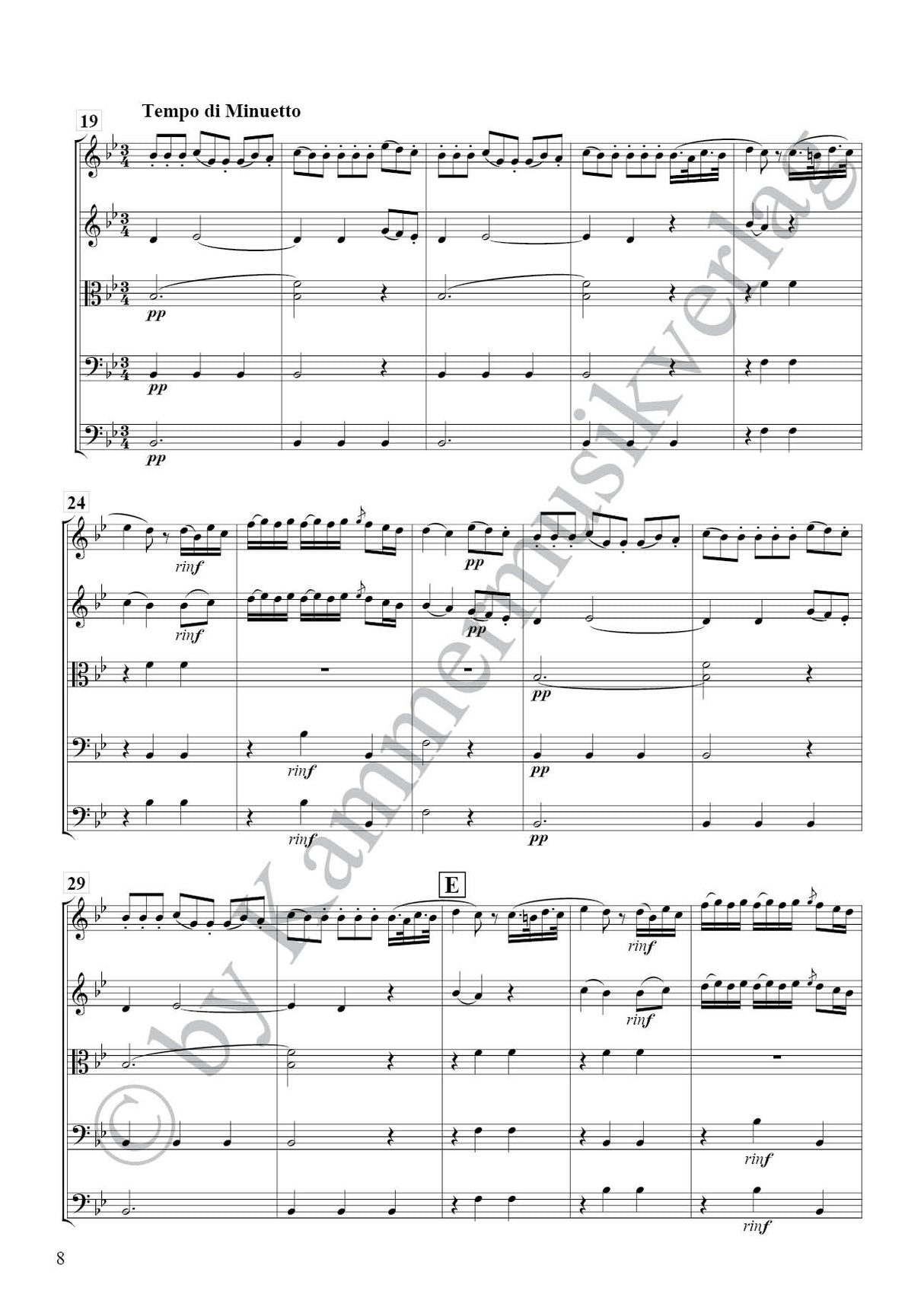 Boccherini: String Quintet No. 1 in B-flat Major, G 337, Op. 39, No. 1