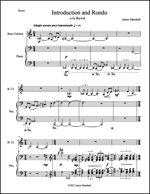 Marshall: Introduction and Rondo