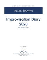Shawn: Improvisation Diary 2020