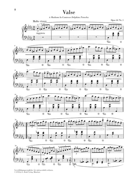 Chopin: Waltz in D-flat Major, Op. 64, No. 1 (Minute)