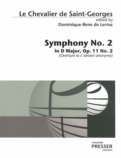Saint-Georges: Symphony No. 2, Op. 11, No. 2 – Ficks Music
