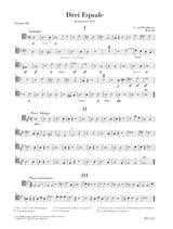 Beethoven: Three Equali for Four Trombones, WoO 30