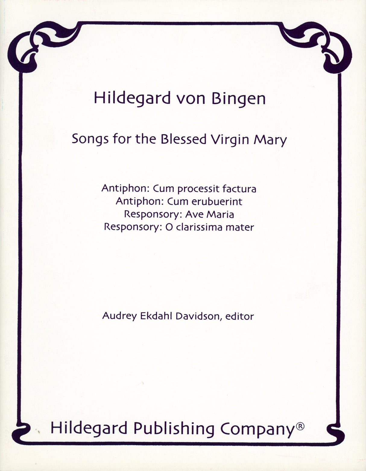Hildegard: Songs for The Blessed Virgin Mary