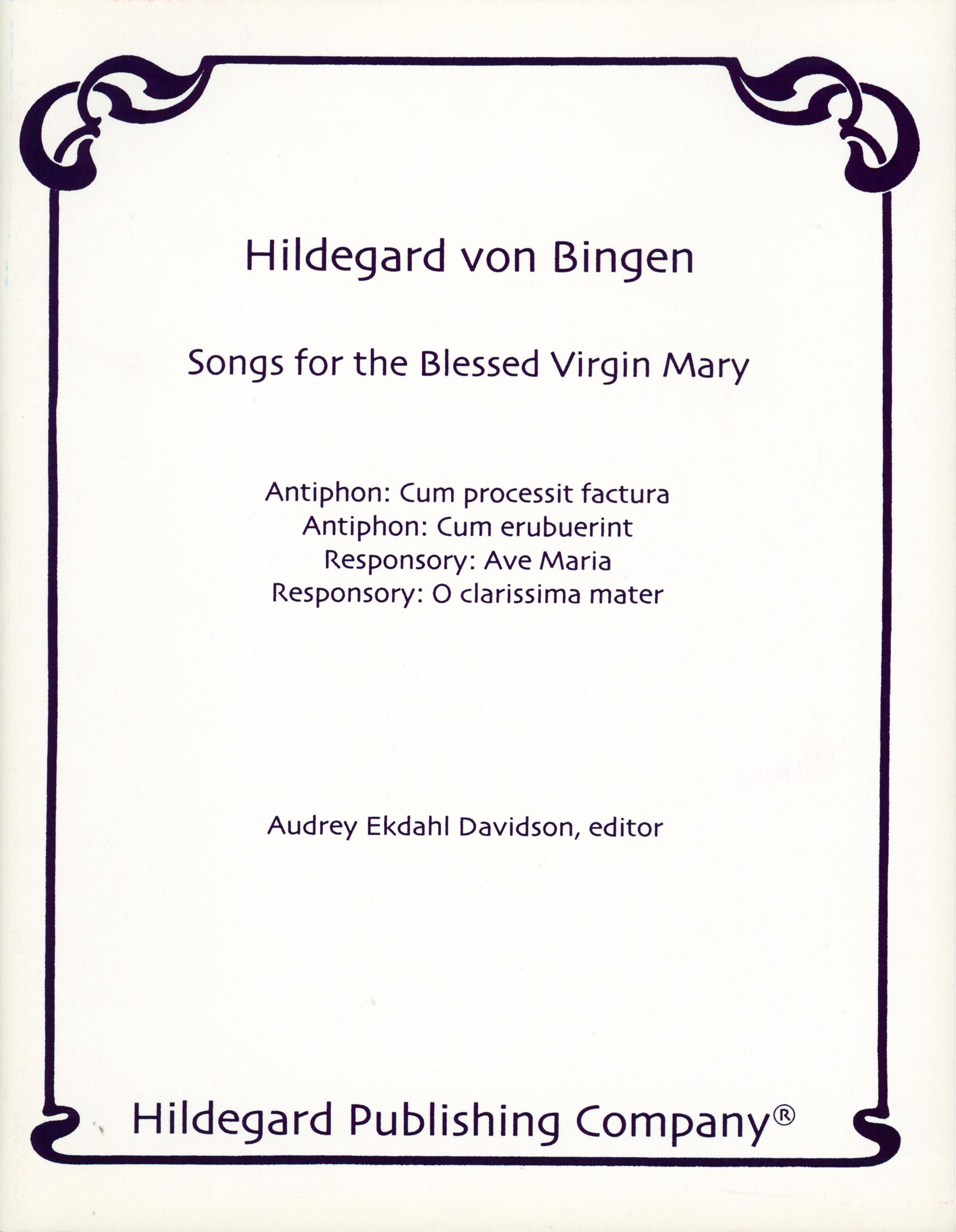 Hildegard: Songs for The Blessed Virgin Mary