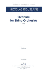 Roussakis: Overture for String Orchestra