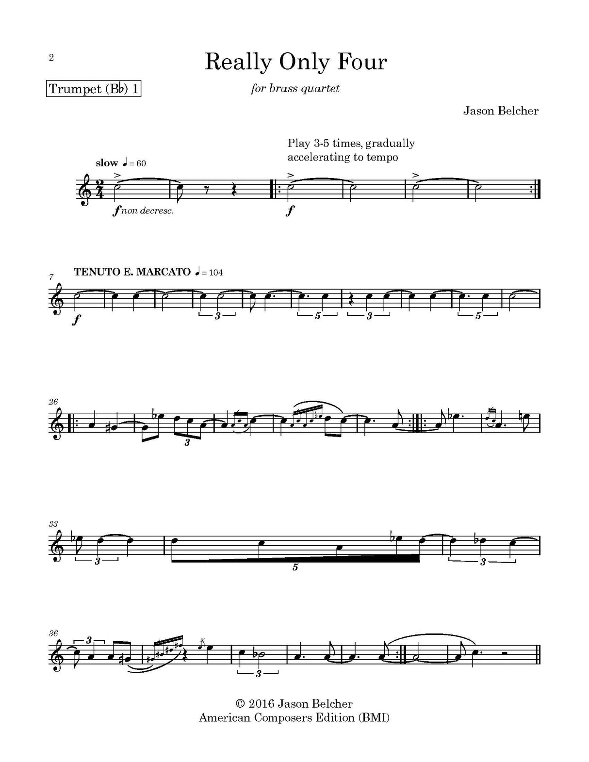 Belcher: Really Only Four