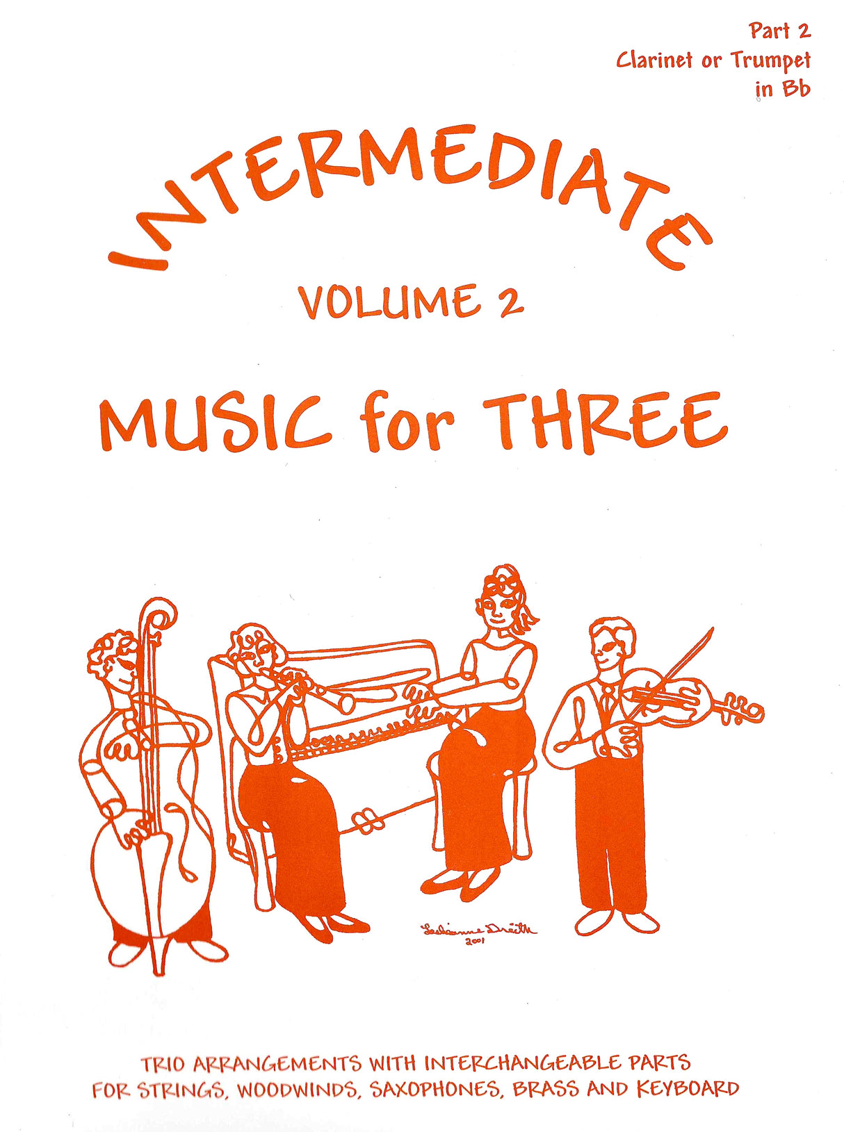 Intermediate Music for Three - Volume 2