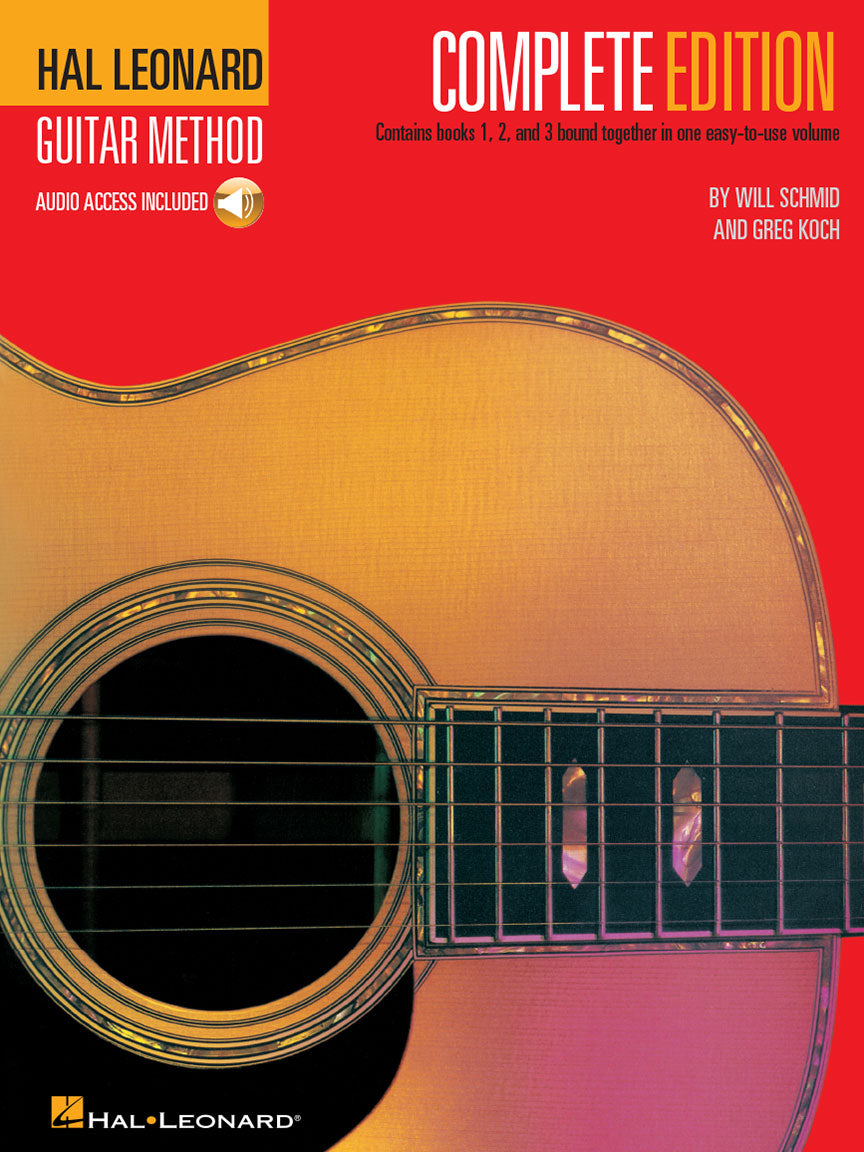 Hal Leonard Guitar Method – Complete Edition (Books 1-3)