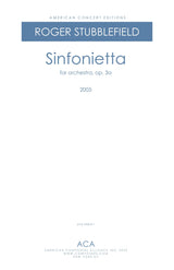 Stubblefield: Sinfonietta, Op. 3a