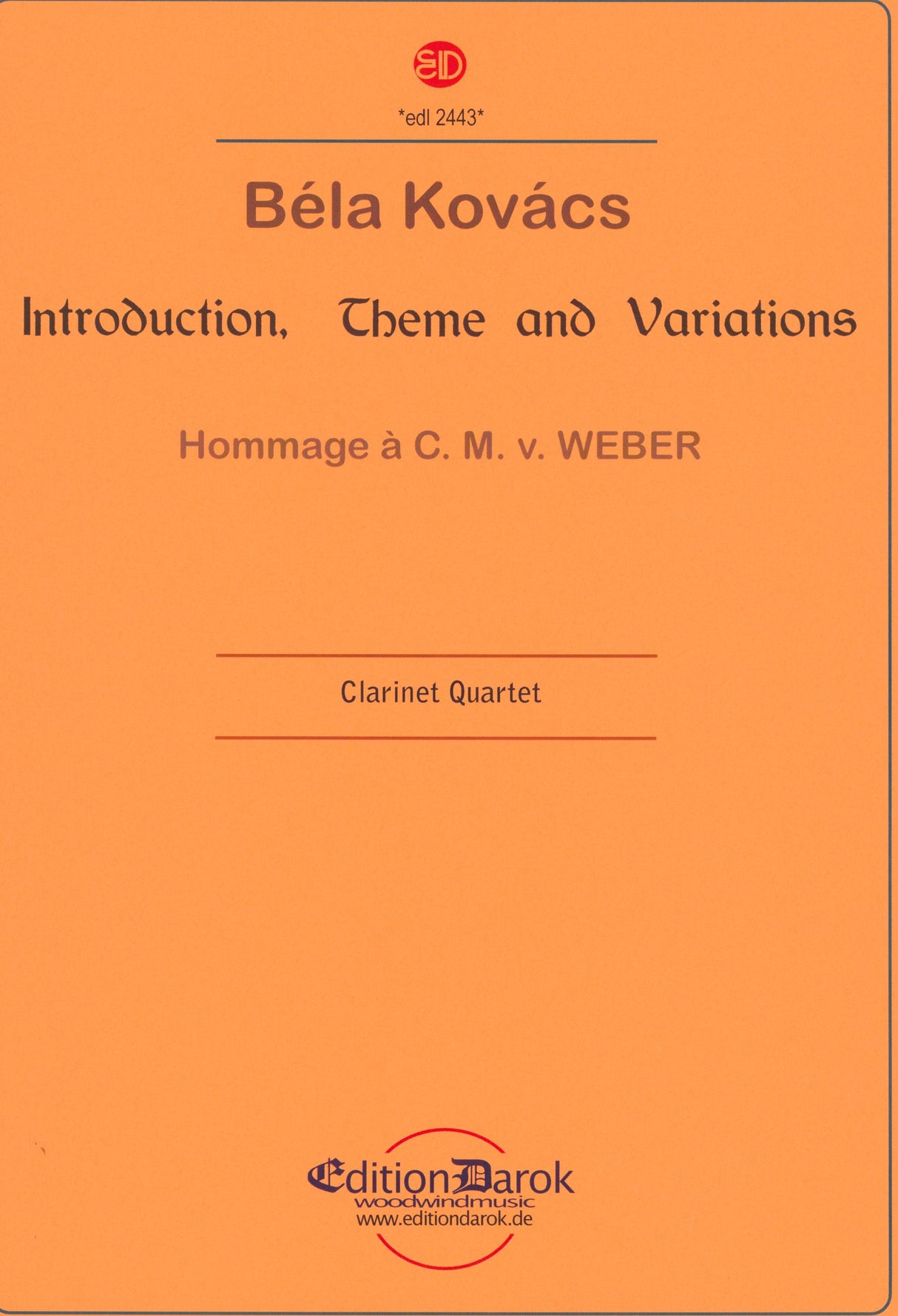 Kovács: Introduction, Theme and Variations