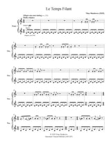 Siniakova: Le Temps Filant