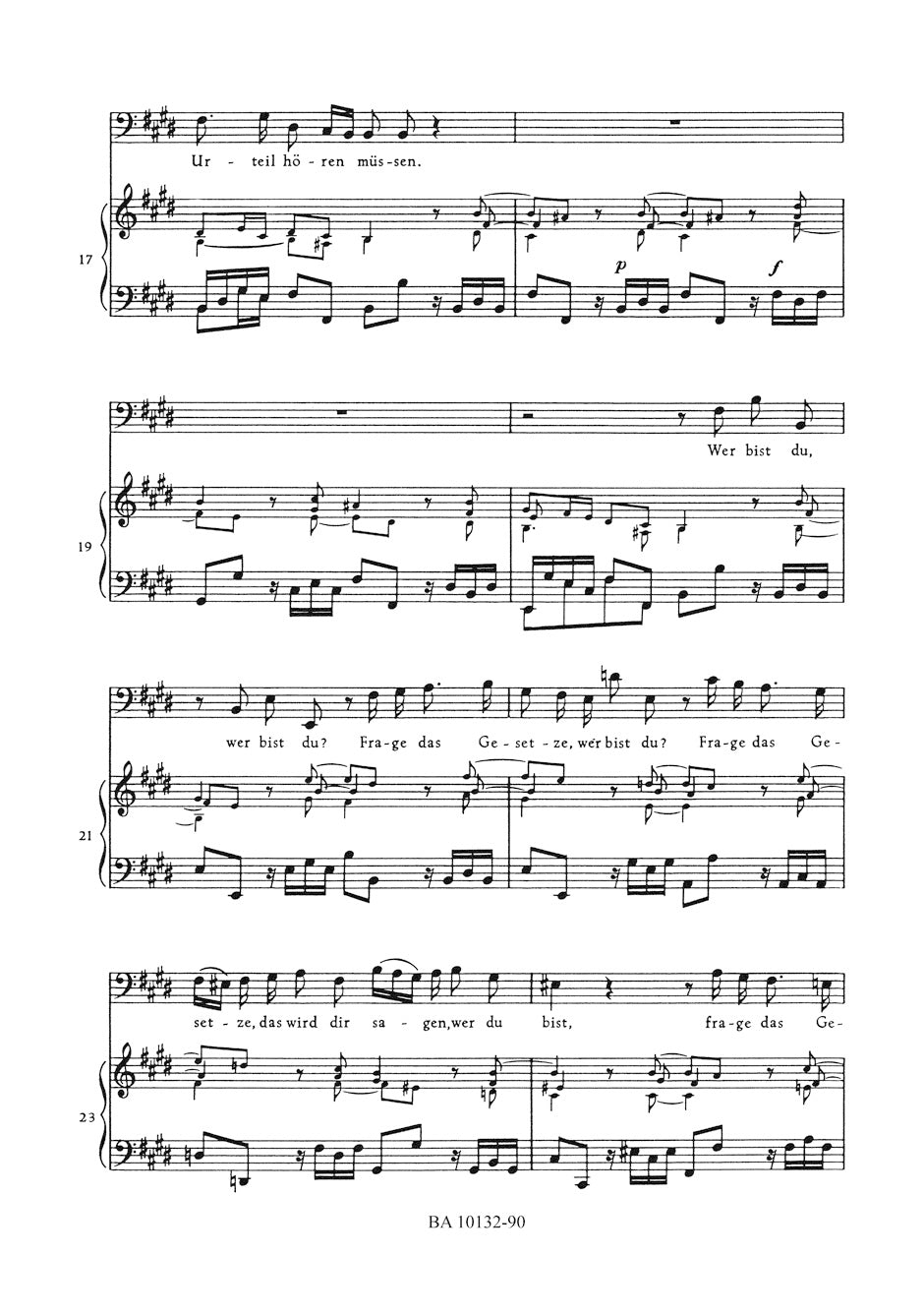 Bach: Bereitet die Wege, bereitet die Bahn, BWV 132