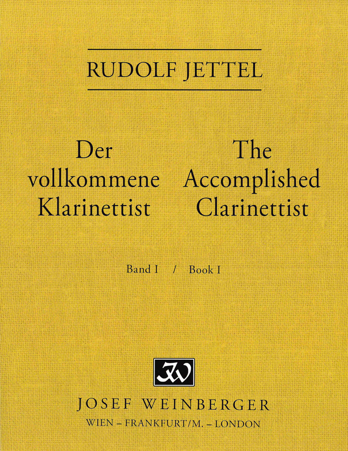 Jettel: The Accomplished Clarinettist