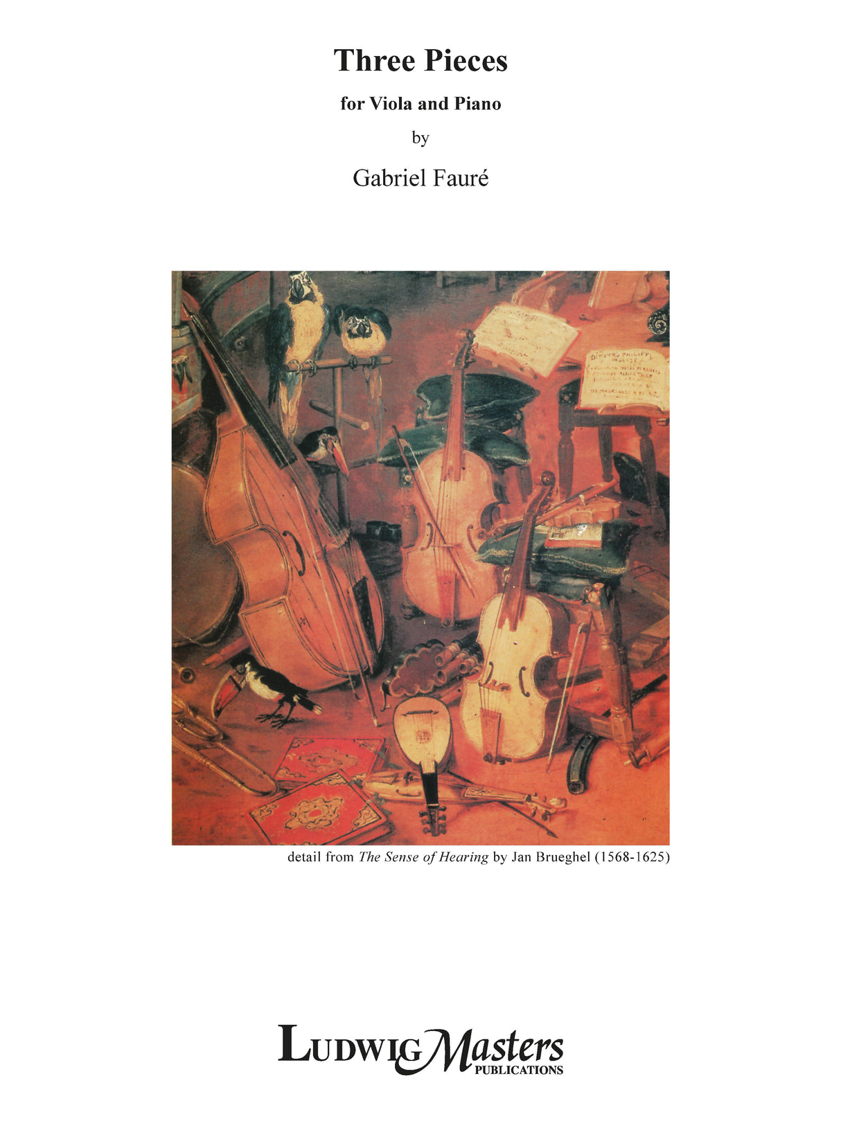 Fauré: Three Pieces (arr. for viola & piano)