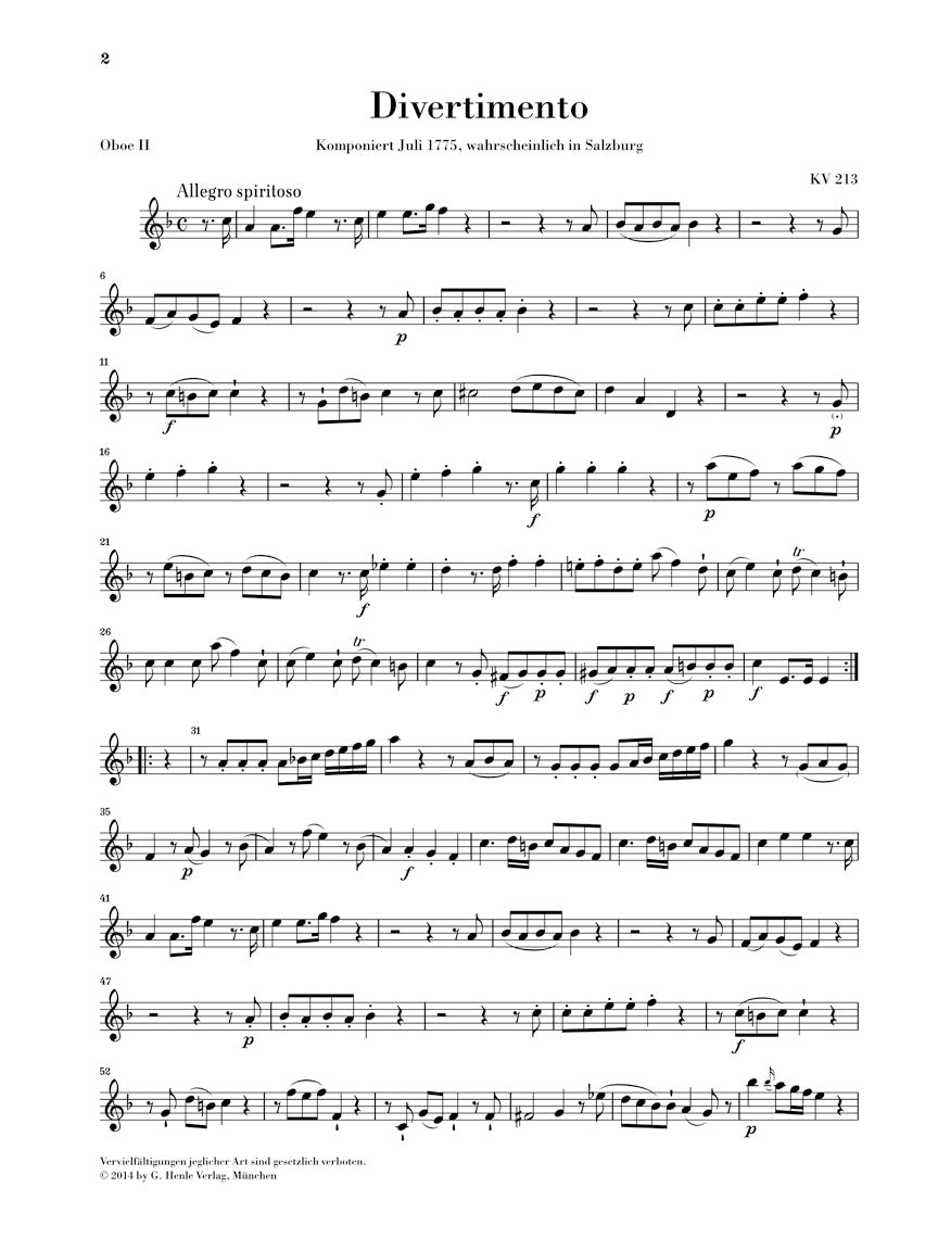 Mozart: Divertimenti for Wind Sextet