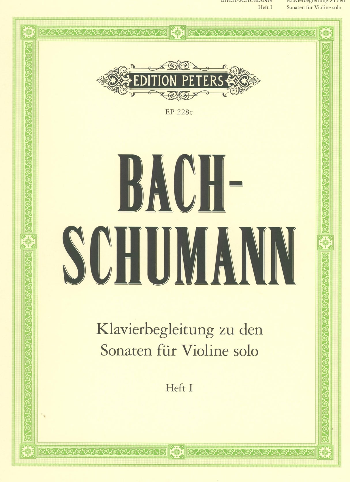 Bach-Schumann: Piano Accompaniment to Sonatas & Partitas - Volume 1 (BWV 1001-1003)