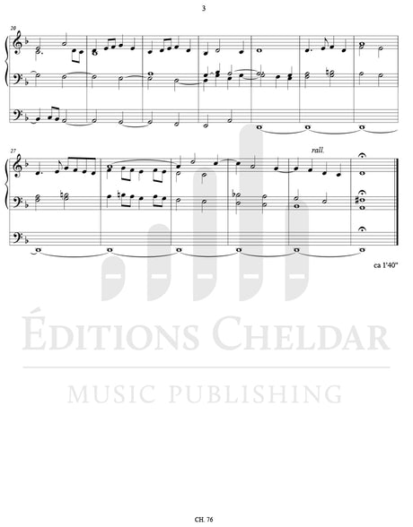 Bédard: Suite in D Minor