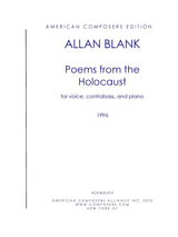 Blank: Poems from the Holocaust