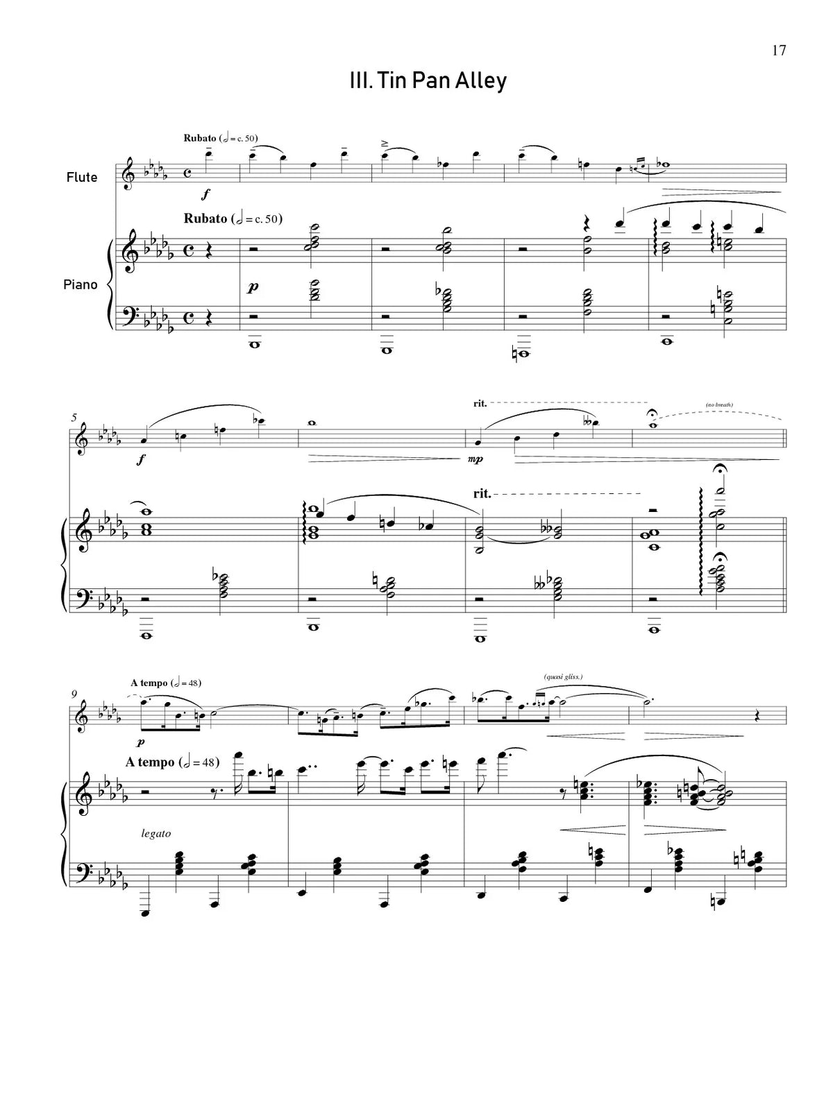 Schoenfeld: Four Souvenirs