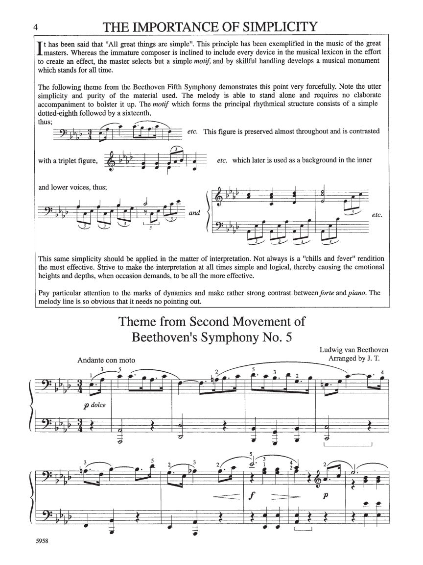 John Thompson's Modern Course for the Piano – Grade 4