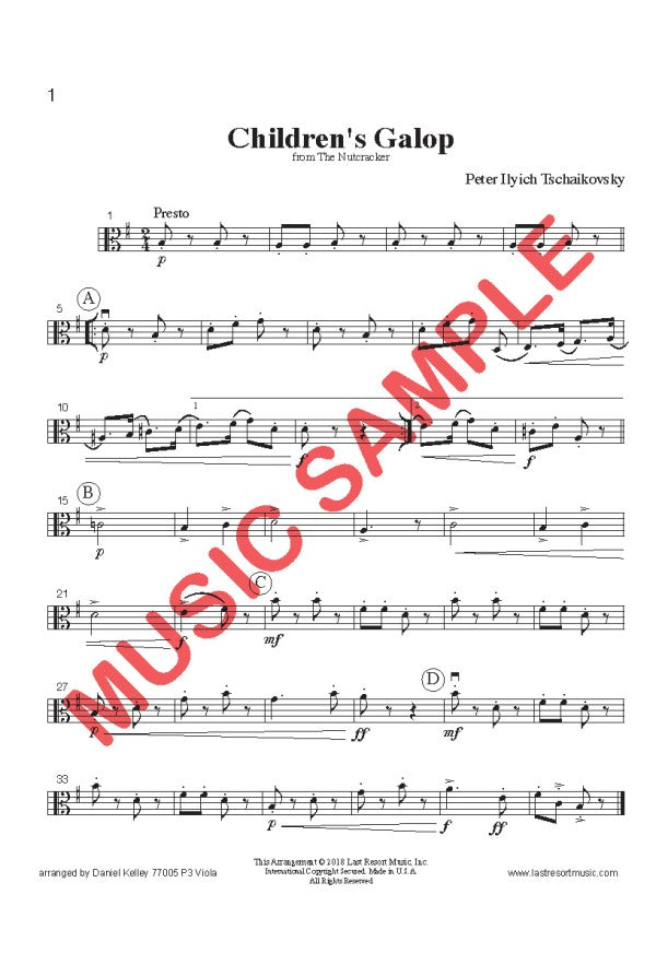 Music for Four - The Nutcracker - Part 1