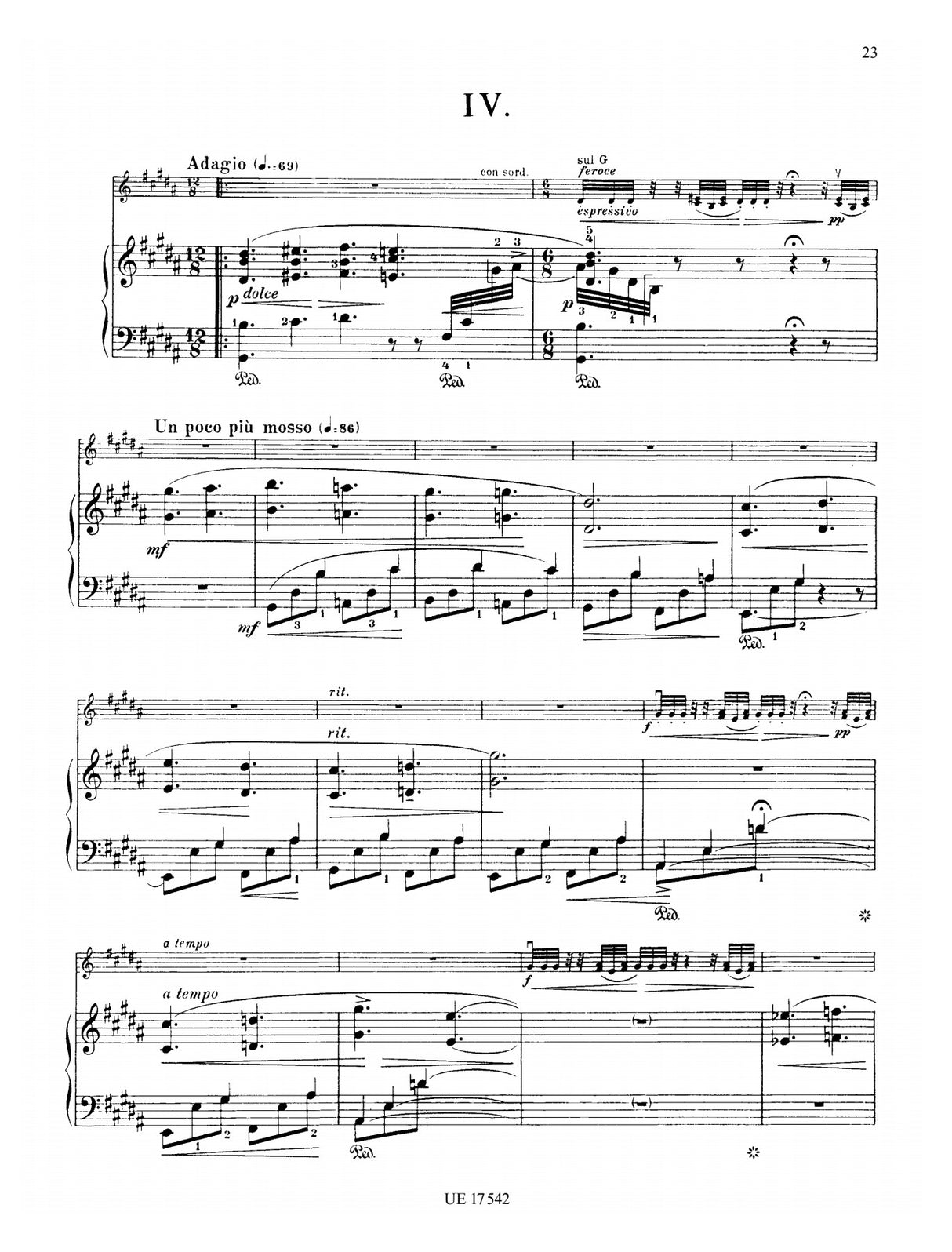 Janáček: Violin Sonata