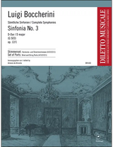 Boccherini: Sinfonia No. 3 in D Major, G 503, Op. 12, No. 1