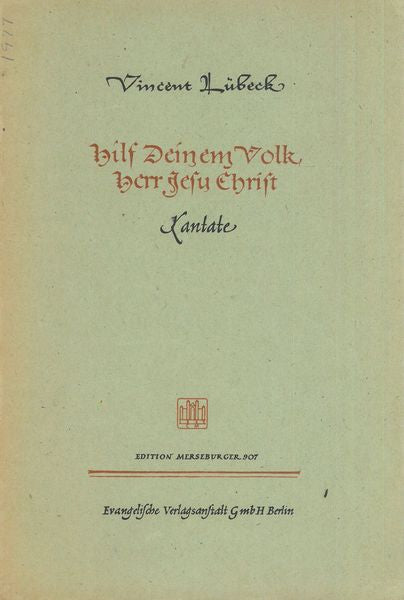 Lübeck: Hilf deinem Volk, Herr Jesu Christ