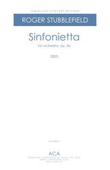 Stubblefield: Sinfonietta, Op. 3a
