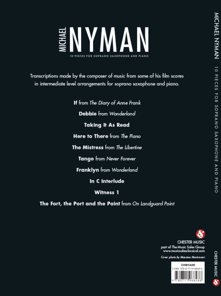 Nyman: 10 Pieces for Soprano Saxophone & Piano