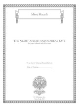 Mazzoli: The Night Ahead and No Real Fate
