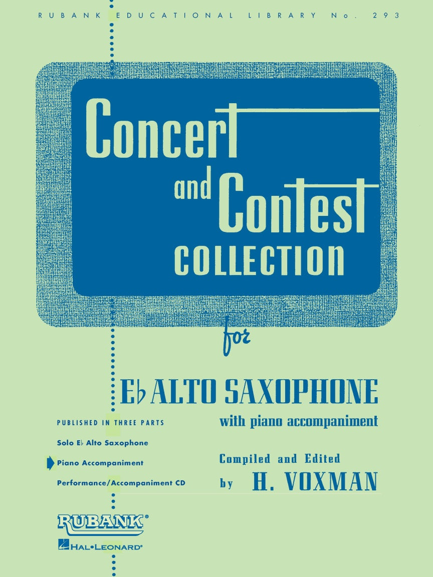 Concert and Contest Collection - Alto Saxophone