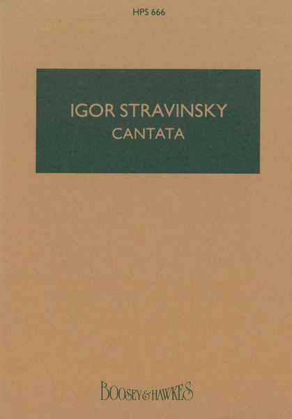 Stravinsky: Cantata
